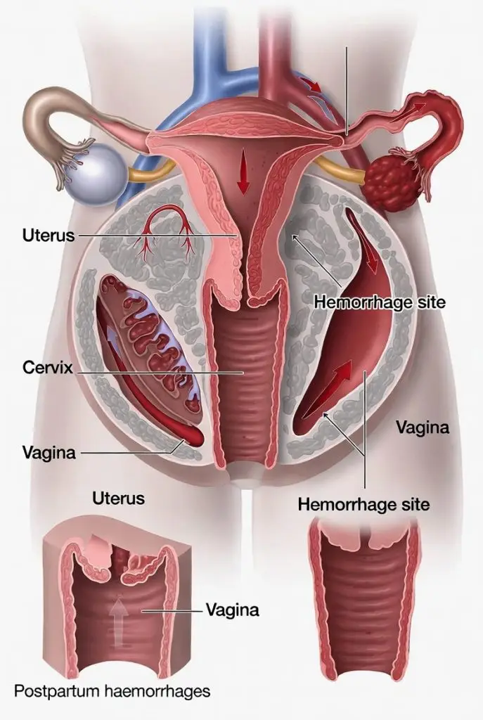 are postpartum haemorrhages common?
